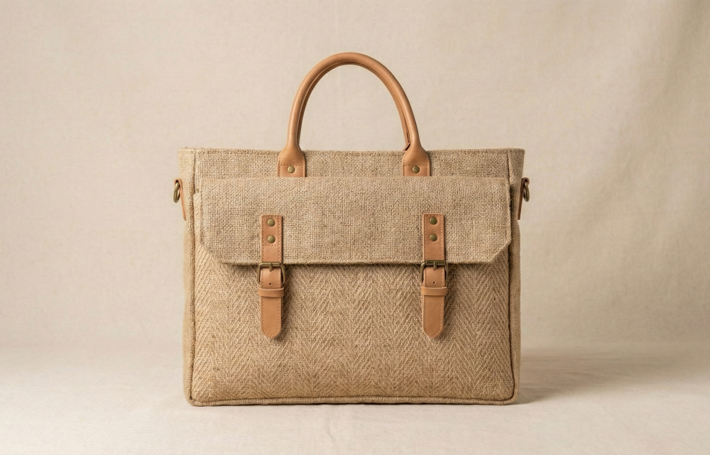 Jute Laptop Bag